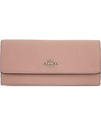 coach wallets blush