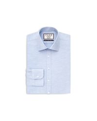 Thomas Pink | Blue Deane Texture Dress Shirt - Bloomingdale's Regular Fit for Men | Lyst