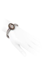 Amedeo | Gray Sardonyx Shield Cameo Bracelet for Men | Lyst