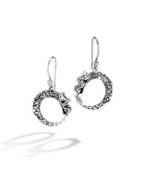 John Hardy | Metallic Naga Drop Earring | Lyst