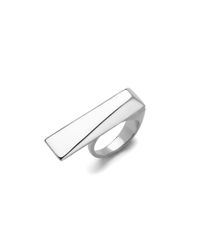 Diane von Furstenberg | Metallic Geometric Ring | Lyst
