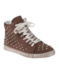 Steve Madden | Brown Twynkle Sm Studded Trainer Shoes | Lyst