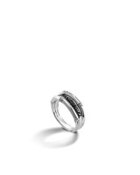 John Hardy | Metallic Bamboo Ring | Lyst