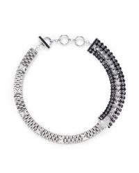 Iosselliani | Metallic 'Metal Instinct' Cheetah Necklace | Lyst