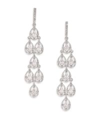 Adriana Orsini | Metallic Kaleidoscope Chandelier Earrings | Lyst