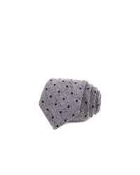 Todd Snyder | Silver Heathered Dots Skinny Tie for Men | Lyst