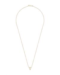 Eva Fehren | Metallic Diamond Pave Apex Necklace | Lyst