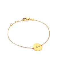 Astley Clarke | Metallic 14k Yellow Gold Love Bracelet | Lyst