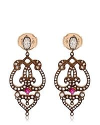 Sabine G | Brown Marquise Earrings | Lyst