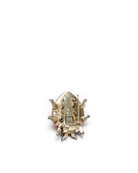 Fd Gallery | Pink Cartier Coral Enamel and Diamond Ladybug Brooch | Lyst