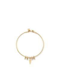 Rebecca Minkoff | Metallic Crystal Four Stone Collar | Lyst