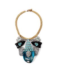 Lulu Frost - Blue 100 Year Necklace #2 - Lyst