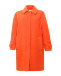 Moschino | Orange Dry Clean Only Long Jacket | Lyst