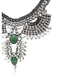 DANNIJO | Green Izzie Necklace | Lyst