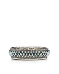 Buccellati | Blue One Of A Kind Sterling Silver And Nacre Pearl Bowl | Lyst