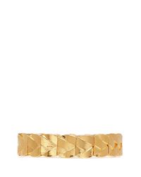 Philippe Audibert | Metallic 'Alienor' Medium Braided Elastic Bracelet | Lyst