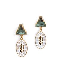 Lulu Frost - Multicolor *new* Mosaic Dual Earring - Lyst