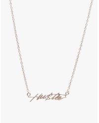 Bing Bang | Metallic Hu$tle Necklace | Lyst