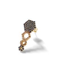 Alison Lou | Yellow Honeycomb Drop Stud Earring | Lyst