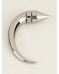 Givenchy Shark Tooth Earring In Metallic Lyst Women S Metallic Shark Tooth Earring