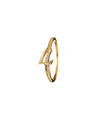 Lulu Frost | Metallic Code Number 18kt #4 Ring | Lyst