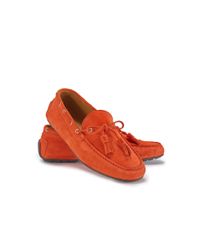 Pink Pony | Orange Harold Suede Tassel Driver for Men | Lyst
