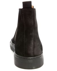 Buttero | Tanino Chelsea Black Suede Sneakers for Men | Lyst
