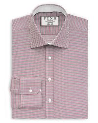 Thomas Pink | Blue Zetland Dot Regular Fit Dress Shirt for Men | Lyst