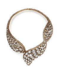 Erickson Beamon | Metallic 'hello Sweetie' Crystal Choker | Lyst