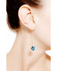Janis Savitt | Thread London Blue Topaz Earrings | Lyst