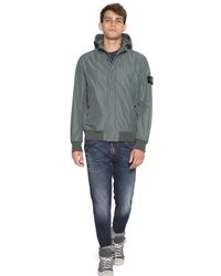 Stone Island | Gray Micro Reps Casual Jacket for Men | Lyst