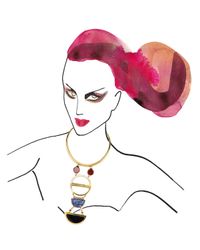 Lizzie Fortunato | Black Objet D'art Necklace | Lyst