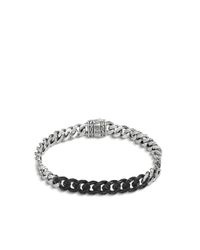 John Hardy | Black Classic Chain Small Link Bracelet | Lyst