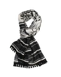 Class Roberto Cavalli | Black Foulard | Lyst