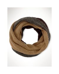 Ralph Lauren | Beige Triple-layer Infinity Scarf | Lyst