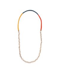 Lulu Frost | Metallic G. Frost 50/50 Wrapped Necklace #2 | Lyst