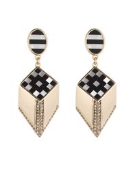 Lulu Frost - Black Veruschka Statement Earring - Lyst