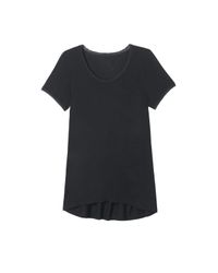 Rebecca Taylor - Black Mia Tee - Lyst