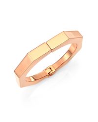 Vita Fede | Pink Octagon Bangle Bracelet | Lyst