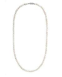 Cole Haan | Metallic 8mm White Freshwater Pearl Strand Necklace | Lyst
