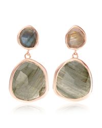 Monica Vinader | Metallic Siren Medium Drop Earrings | Lyst