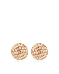 Dana Rebecca | Metallic Lauren Joy Medium Earrings in 14k Rose Gold | Lyst