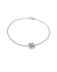 De Beers | Enchanted Lotus Diamond & 18k White Gold Chain Bracelet | Lyst