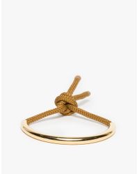 Maslo Jewelry | Metallic Gold Age Bracelet | Lyst