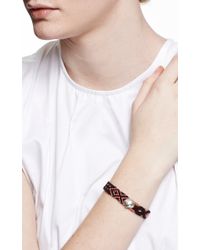 Dezso by Sara Beltran | Multicolor One of a Kind Beaded Bracelet with Seashell Detail | Lyst