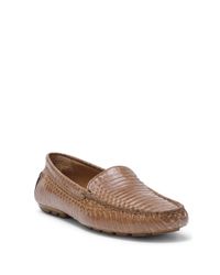 Ralph Lauren | Brown Carys Snakeskin Loafer | Lyst