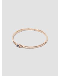 Grace Lee | Blue Sapphire Whisper Ring Rose Gold | Lyst