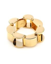 Lele Sadoughi | Metallic Hourglass Bracelet | Lyst