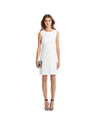 Diane von Furstenberg | White Carrie Shift Dress | Lyst