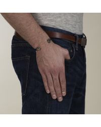 Lulu Frost - George Frost G. Frost Wrapped Arrowhead Cuff Blue for Men - Lyst